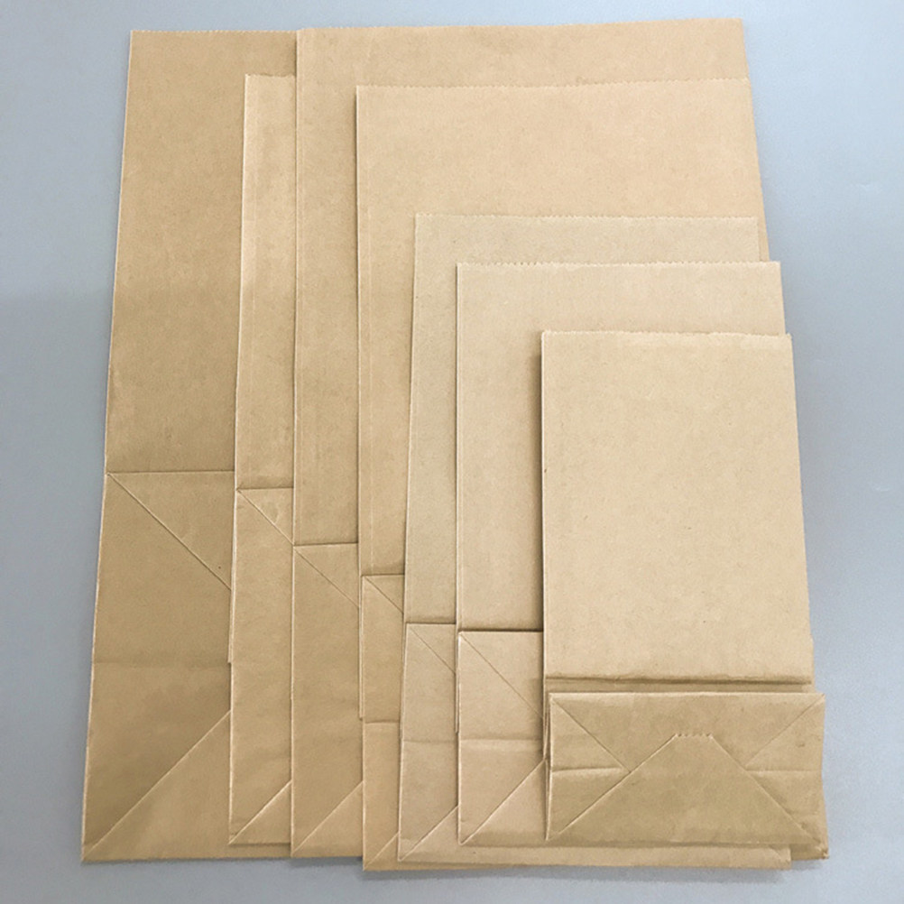 100Pcs Kraft Paper Food Grade  - Food With Snacks 评论和价格