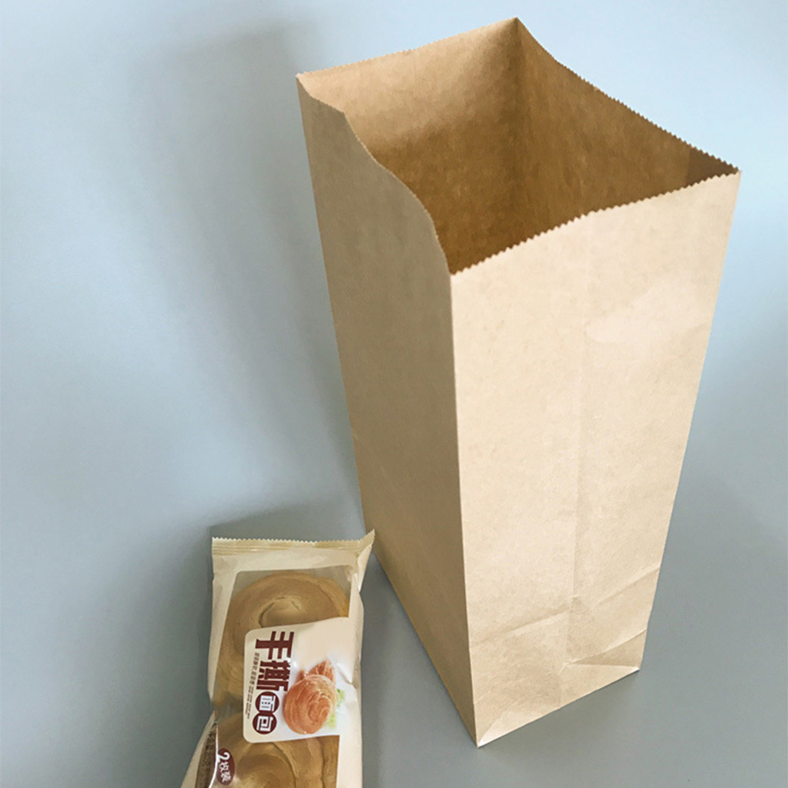 100Pcs Kraft Paper Food Grade  - Food With Snacks 评论和价格
