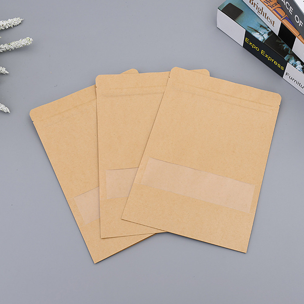 50Pcs Food Storage Kraft Paper - Food With Snacks 评论和价格