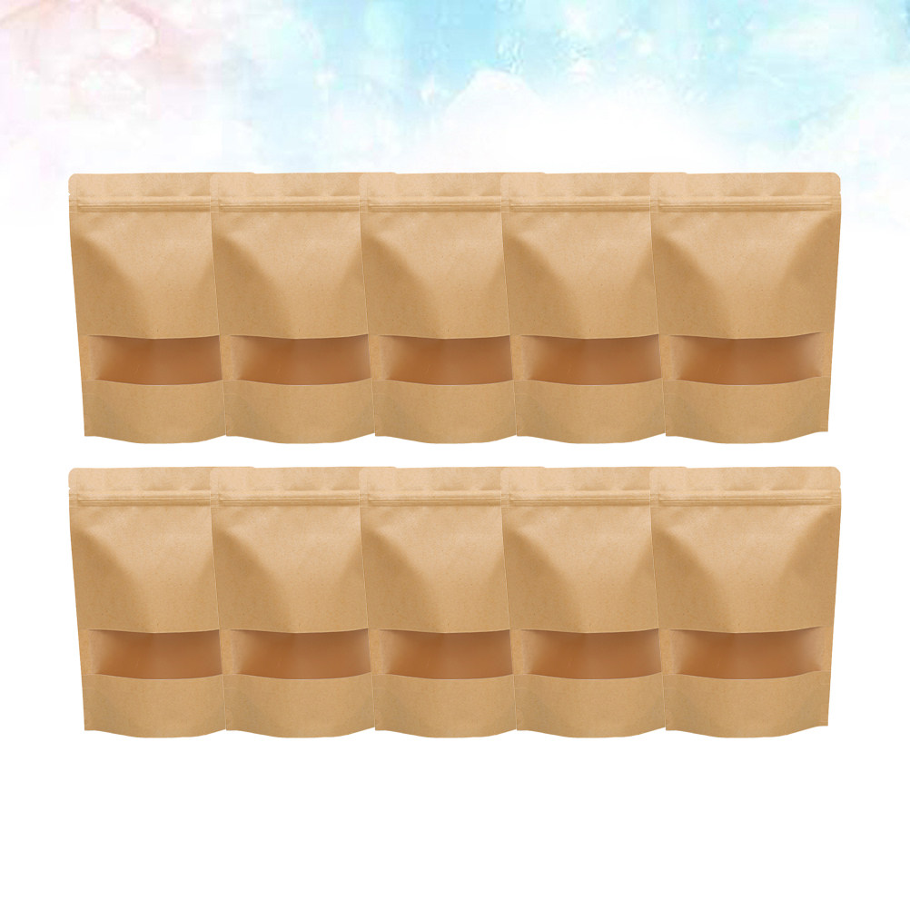 50Pcs Food Storage Kraft Paper - Food With Snacks 评论和价格