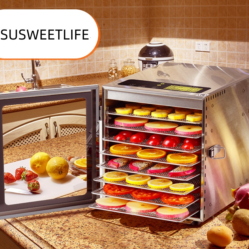 Large Capacity 8-Tray Food Deh - Healthy Snacks Food 评论和价格