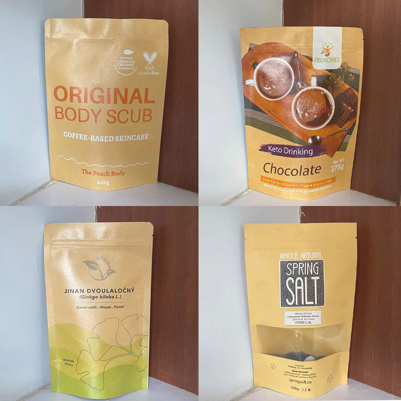 Custom LOGO Brown Kraft Paper  - Logo Food Snack 评论和价格