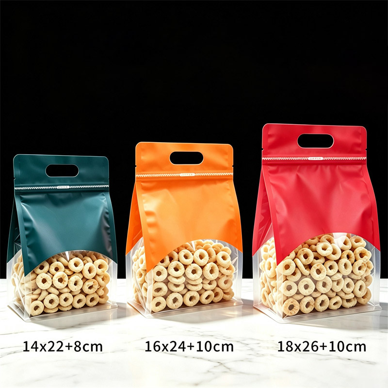 50Pcs Transparent Handheld Sea - Logo Food Snack 评论和价格