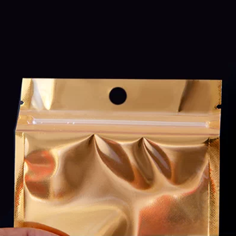 Customizable LOGO Gold Aluminu - Logo Food Snack 评论和价格