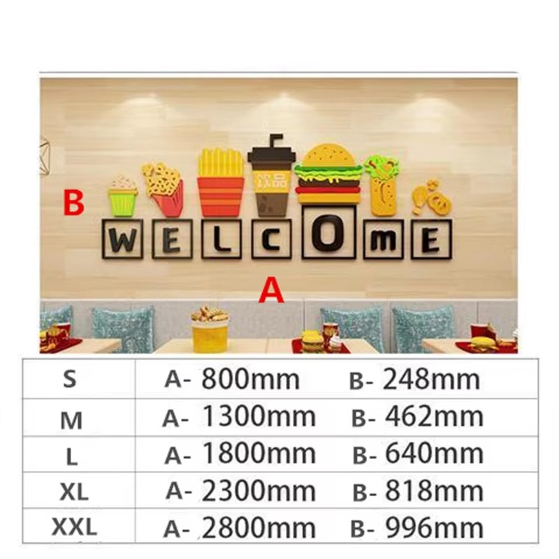 Food Theme Wall Stickers Snack - Food Snacks Background 评论和价格