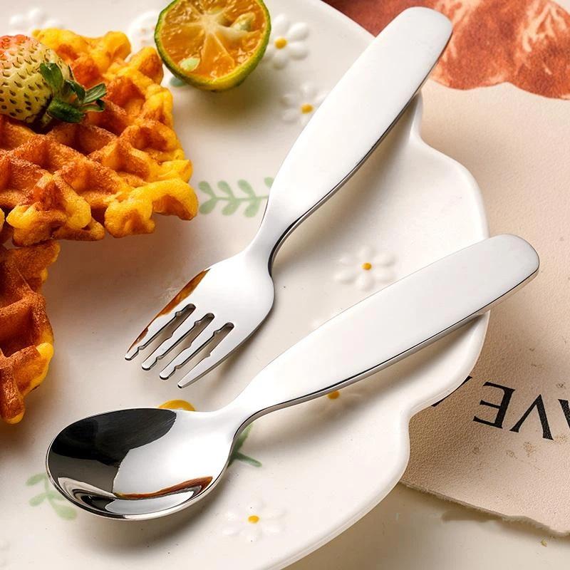 Compact Stainless Spoon And Fo - Food Snacks Ideas 评论和价格