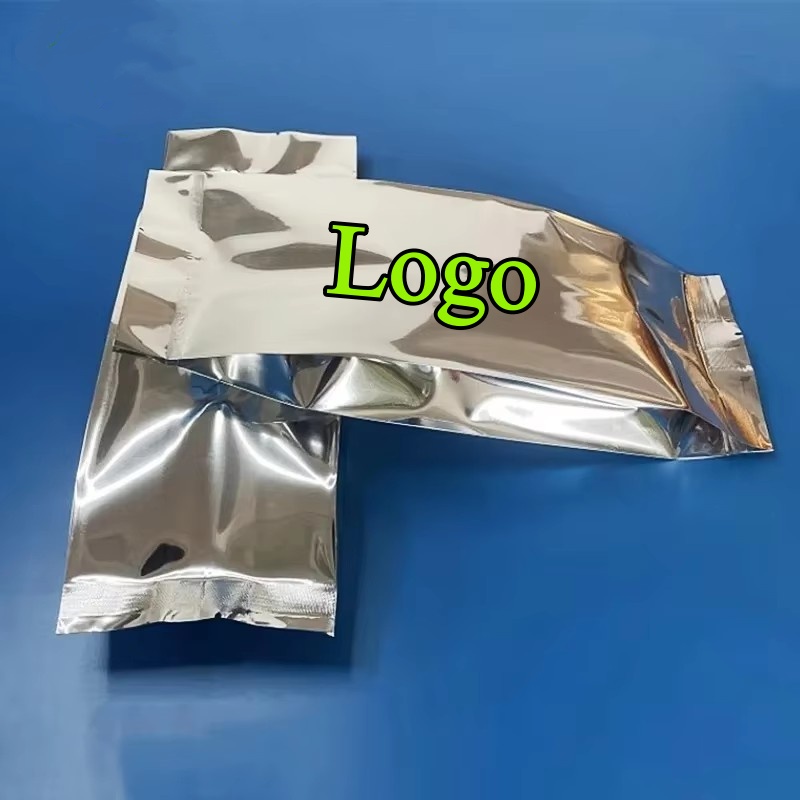 100PCS Side Gussets Glossy Sil - Logo Food Snack 评论和价格