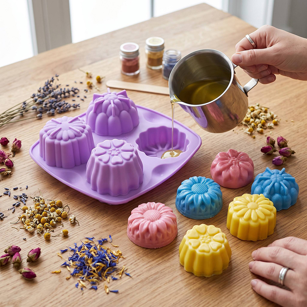 BPA Free 4-Hole Flower Shaped  - Healthy Snacks Food 评论和价格